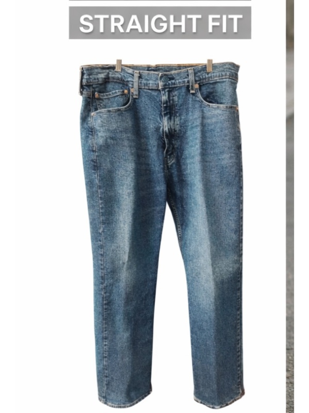 Levi’s 505 Jeans Men 36x32 Medium Wash Straight Leg Classic Fit Denim Pants